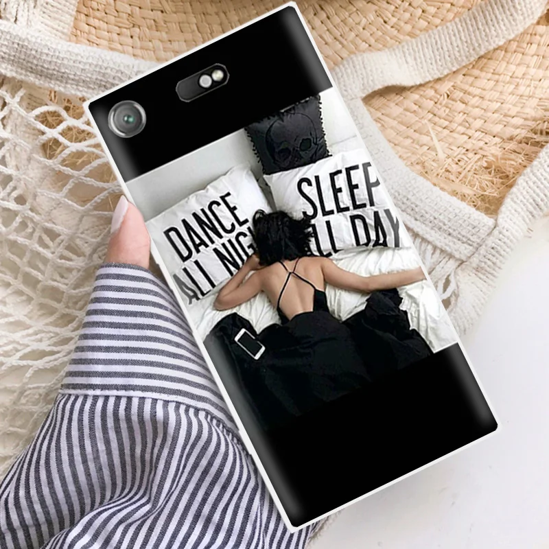 4.6 inch for Sony Xperia XZ1 Compact Full Protection Silicone Soft Sweethearts Phone Cases TPU Shell |