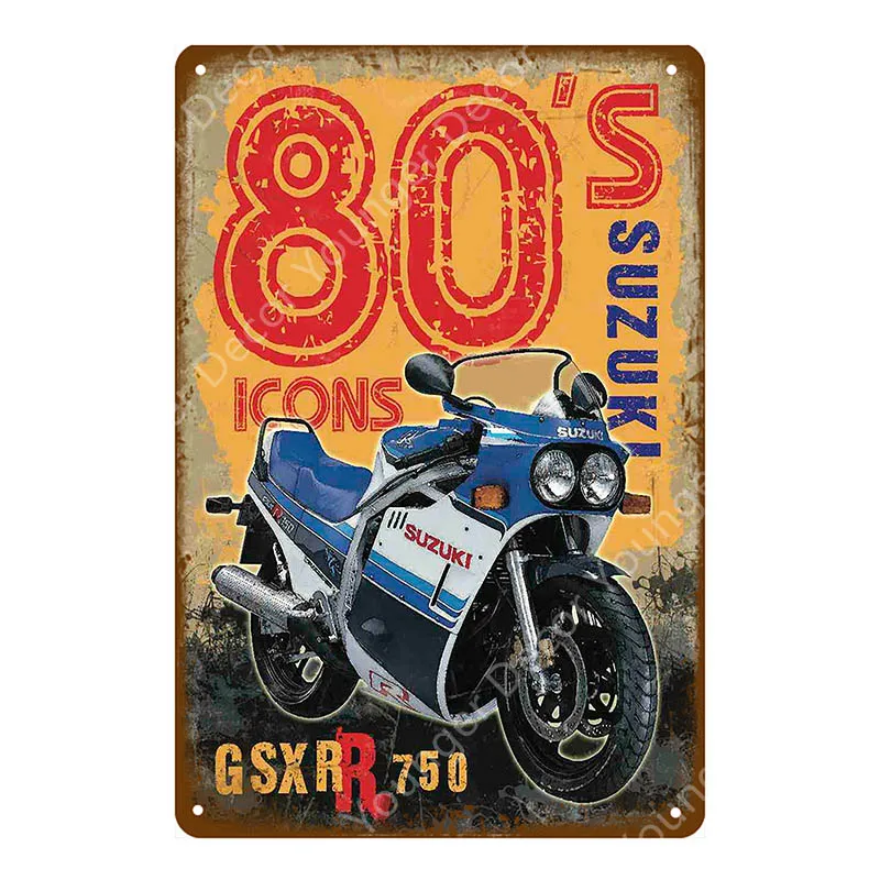 Классический мотоцикл Norton BSA металлические знаки настенный плакат налет