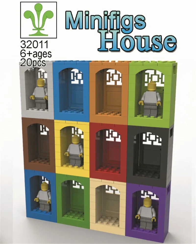 Фигурки дисплей коробка Minifigs дом доспехи DIY Показать чехол мотоцикл MOC колонна Базовая пластина Кронштейн Набор строительные блоки кирпичи игрушки