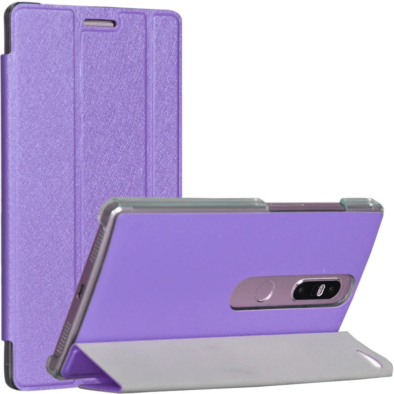 Роскошный Ультратонкий цветной чехол из ПУ кожи с 3 папками и подставкой для Lenovo