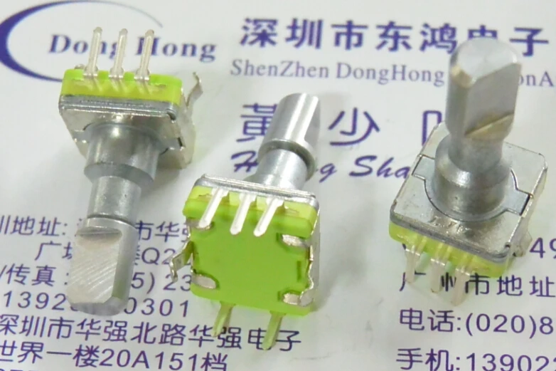 Роторный кодирующий переключатель высокого качества типа EC11 2 шт./лот LJV 30