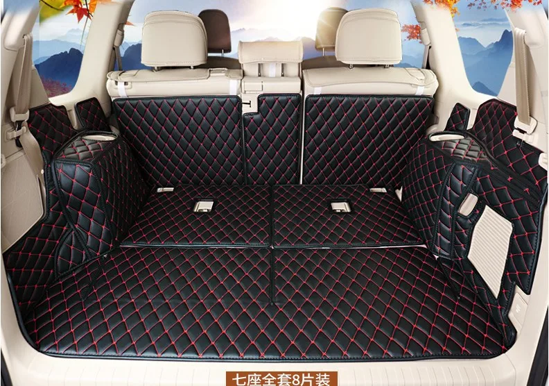 Для Toyota LAND CRUISER PRADO 2010-2017 5 сиденья/7 сиденья полная задняя подкладка для багажника