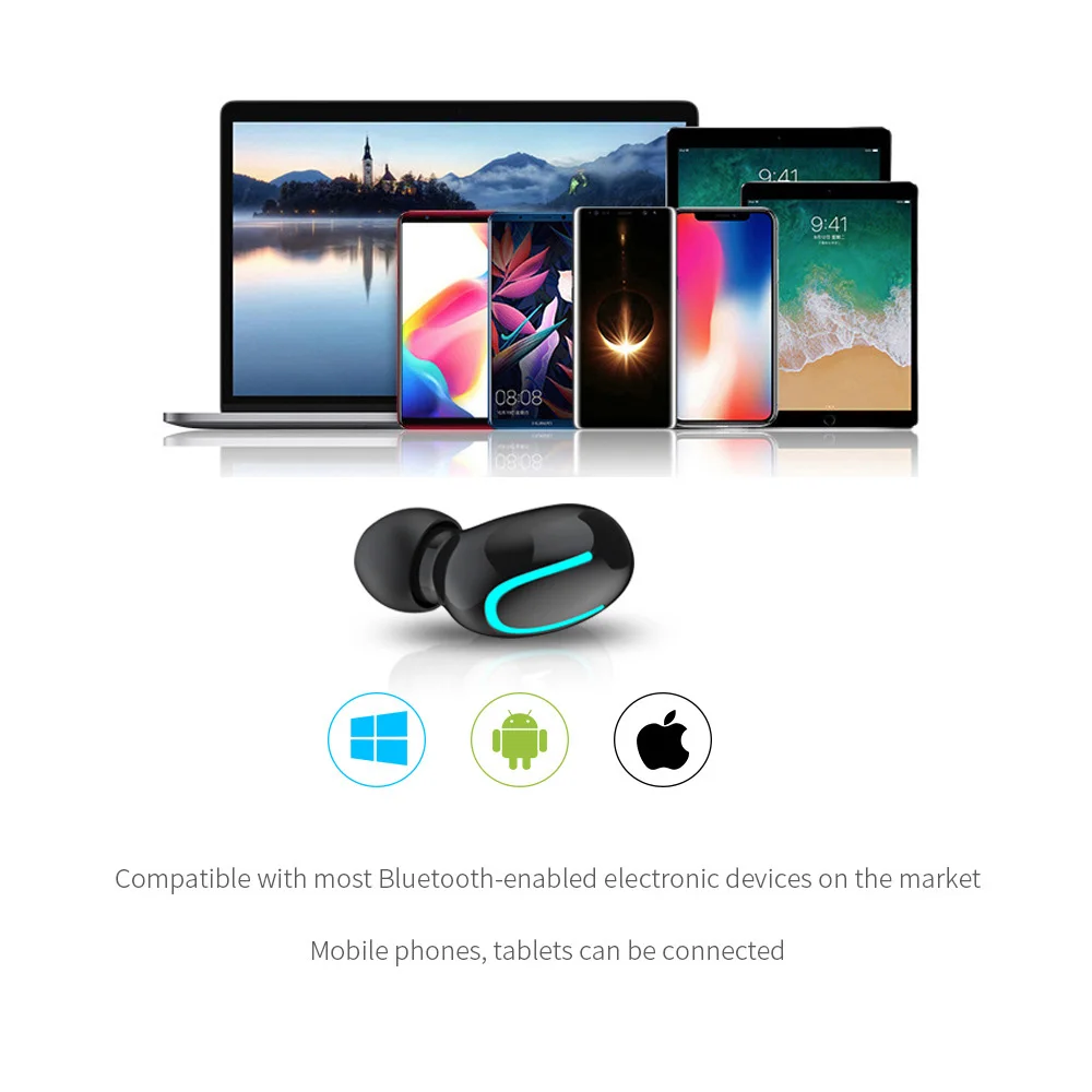 Настоящие Беспроводные спортивные наушники Bluetooth 5 0 стереонаушники
