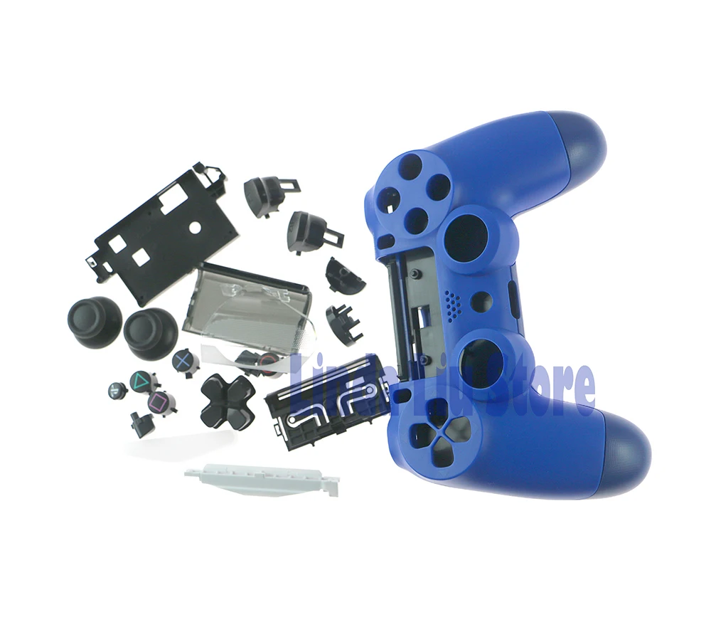 Полный комплект корпусов и кнопок модель jds 040 для DualShock 4 PlayStation PS4 Pro Slim корпус