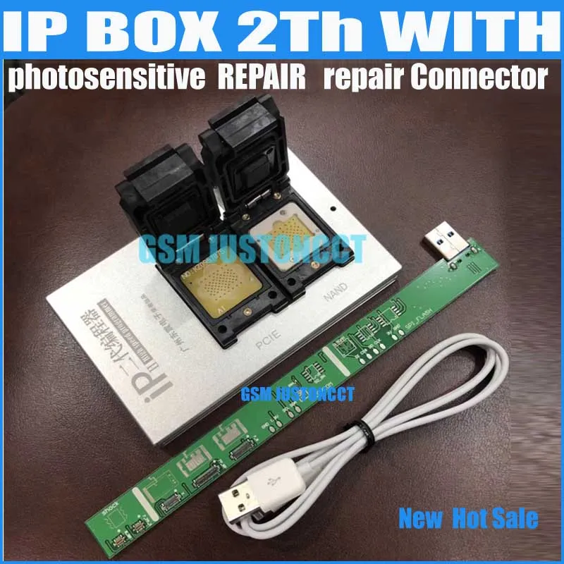 IPBox V2 IP BOX 2th NAND PCIE 2в1 высокоскоростной программатор+ светочувствительный ремонтный разъем+ для iP7 Plus/7/6 S/6 plus/5S/5C/5