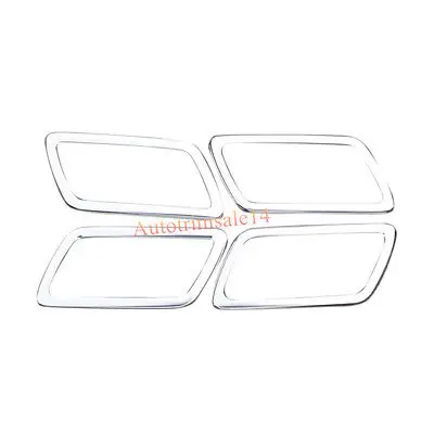 

4PCS Steel Inner Door Handle Armrest Box Cover Trim for Chevrolet Equinox 2018
