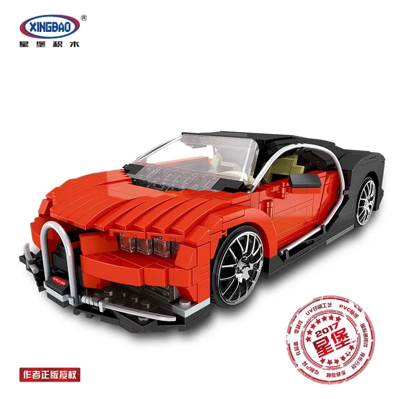 XingBao 03009 креативный MOC Technic серии галлон суперкар автомобиль подарки модель
