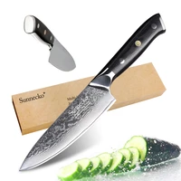 kitchen knife chef knives 6 5 8 inch japanese damascus vg10 super steel core sharp g10 handle vegetable chefs cutter tools