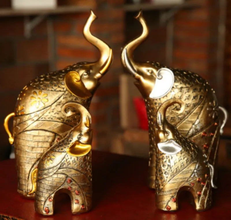 Аксессуары для украшения дома из двух частей современные миниатюрные фигурки