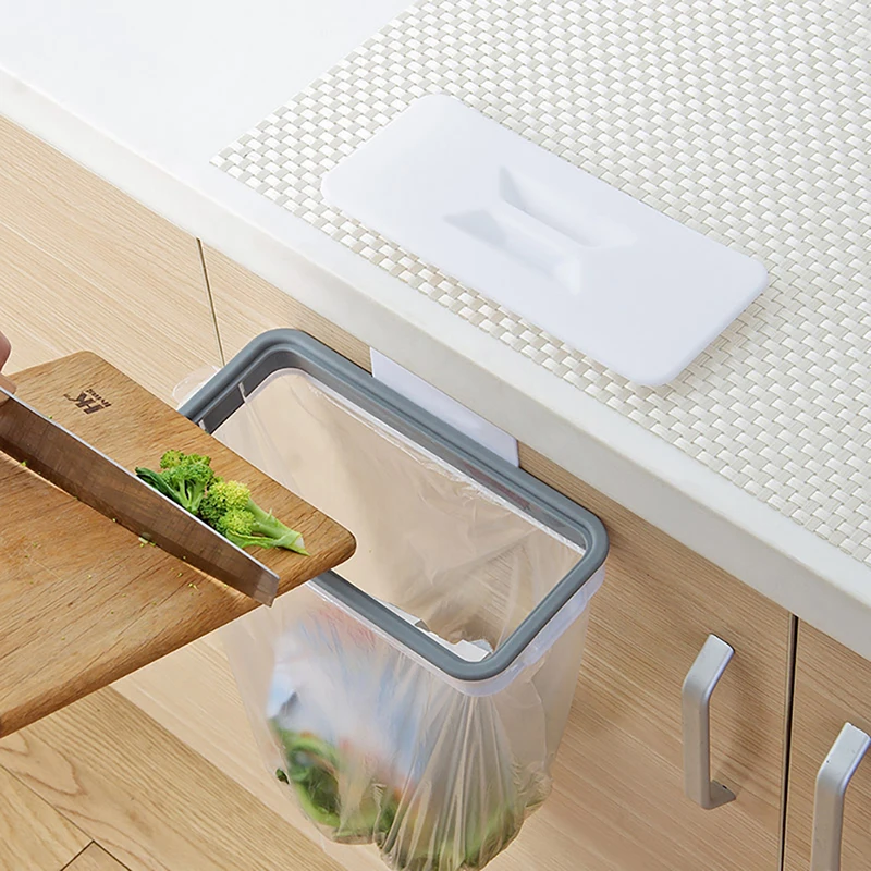 1 шт. пластиковый шкафчик для мусора с крышкой подвесной органайзер шкафа