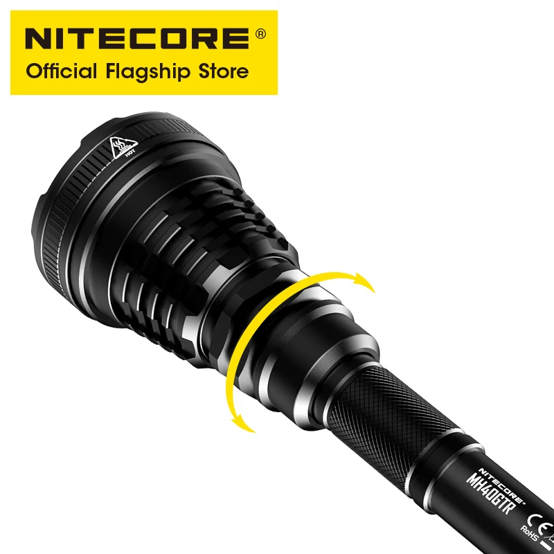 NITECORE MH40GTR с высоким уровнем светильник большой дальности прямого заряда зонд
