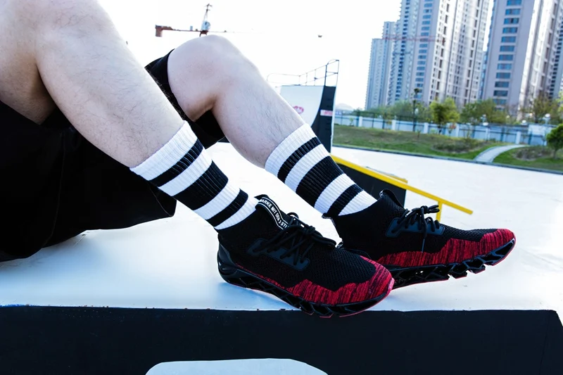 1 пара хип хоп мужские Носки с рисунком сетки уличные забавные скейтборды бизнес