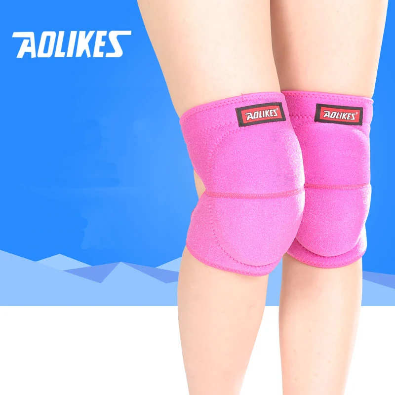 AOLIKES 1 шт. наколенники спортивные наколенники для танцев фитнес Спорт на открытом воздухе ленты наколенники
