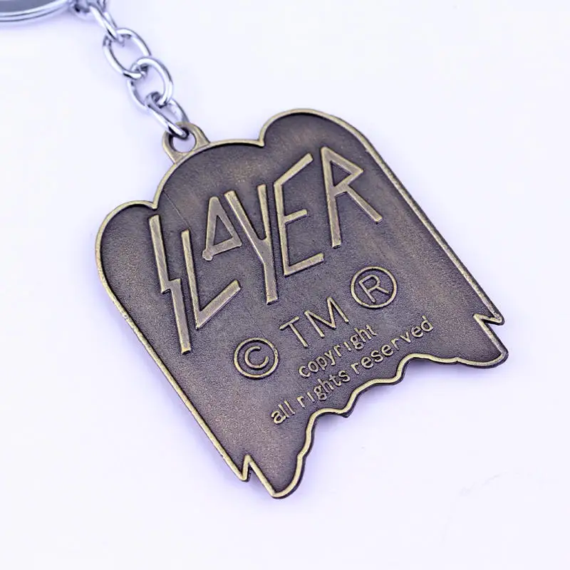 MQCHUN музыкальная группа Slayer брелок может Прямая поставка металлические брелки