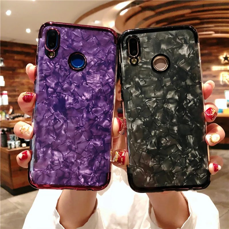 Блестящий блестящий Мраморный чехол для телефона Huawei P20 Pro P10 P9 P8 Mate 10 Lite Nova 3 2 Honor 9 7X