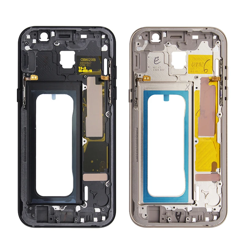 Netcosy для Samsung Galaxy A6S A71 A8S A9 A520 A720 средняя рамка задняя крышка корпуса Запчасти