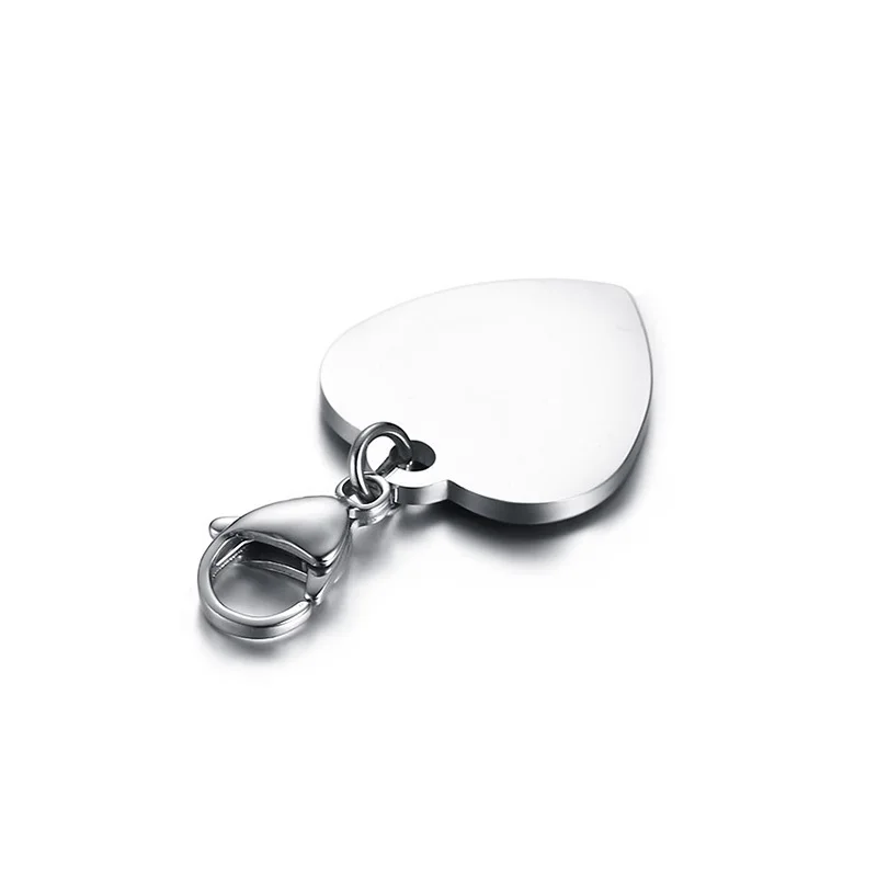 Vnox никогда не выцветает сердце любовь брелок для женщин мужчин Бесплатная