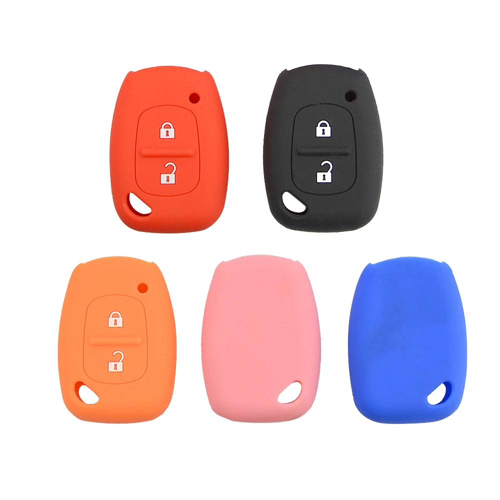 Высококачественный силиконовый чехол Okey Tech для автомобильного ключа с 2 кнопками