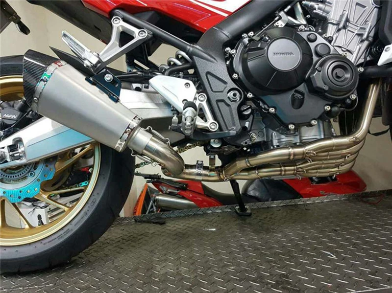 Alconstar для Honda CBR650F CBR650- мотоцикл выхлопной контакт средняя труба глушитель ЭСКАТО разъем полная система