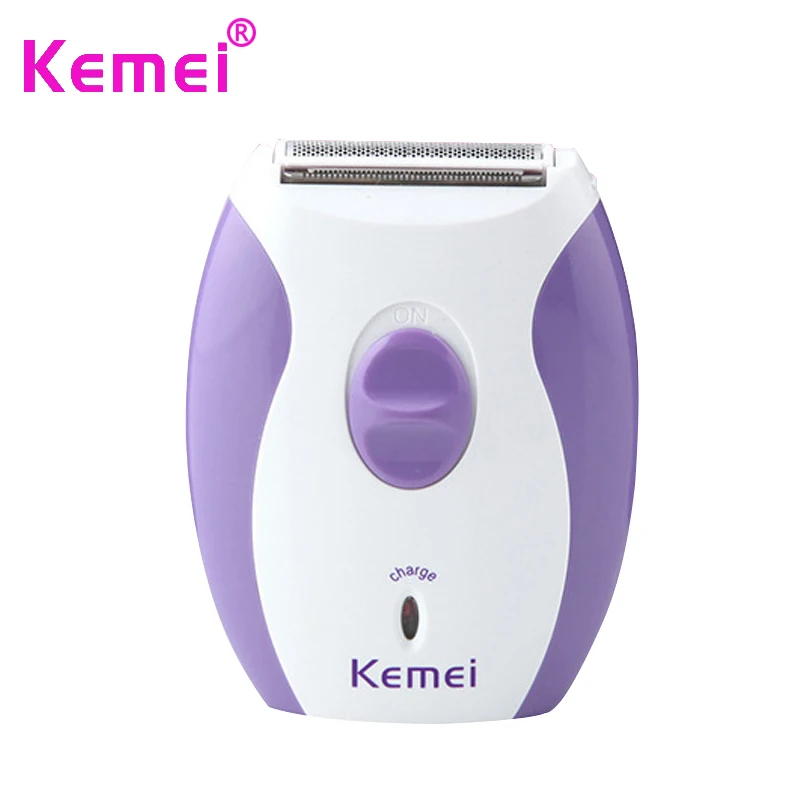 Kemei KM-280R Быстрая Женский перезаряжаемый Эпилятор Портативный Женский Электрический Женский бритвенный станок для удаления волос