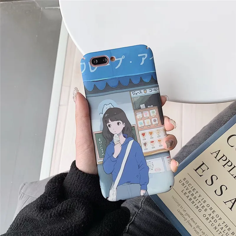 Чехол для телефона Meachy Japanese Girl Для Huawei P30 P20 Pro Lite Honor 10 9 8X P10 Plus Mate 20 Матовый Жесткий