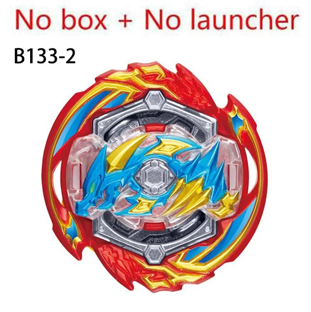B133-2 No launcher Beyblade Burst Arena Toupie Beyblade Burst B133 Металл Fusion без пускового устройства и коробки Bey blade B110 B104 B129 лезвия игрушки - Цвет: B133-2 No launcher