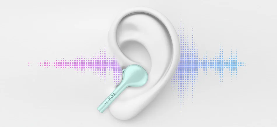 Оригинальные беспроводные наушники huawei Honor Flypods Lite Водонепроницаемые IP54 с двойным управлением Bluetooth 4,2 гарнитура