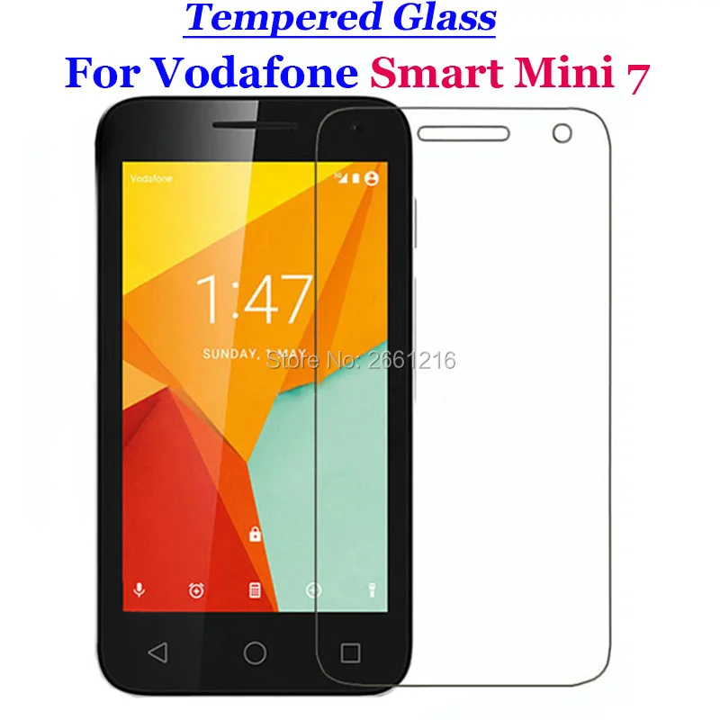 

Для Vodafone Smart Mini7 закаленное стекло 9 H 2.5D Премиум Защитная пленка для экрана для Vodafone Smart Mini 7 4,0"
