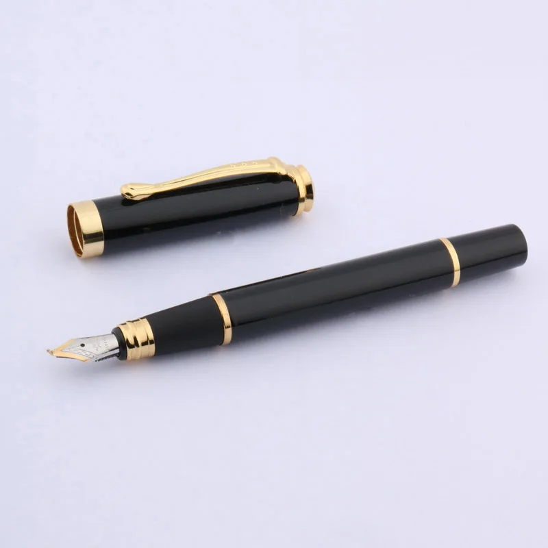 Jinhao 500 черный золотой 1 0 отделка перо для каллиграфии авторучка | Канцтовары офиса
