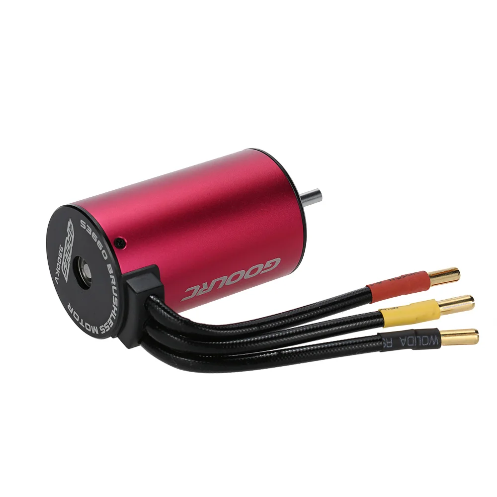GoolRC S3660 3300KV бесщеточный мотор 60A бесщеточный ESC и программная карта комбо набор для 1/10 RC автомобиль грузовик