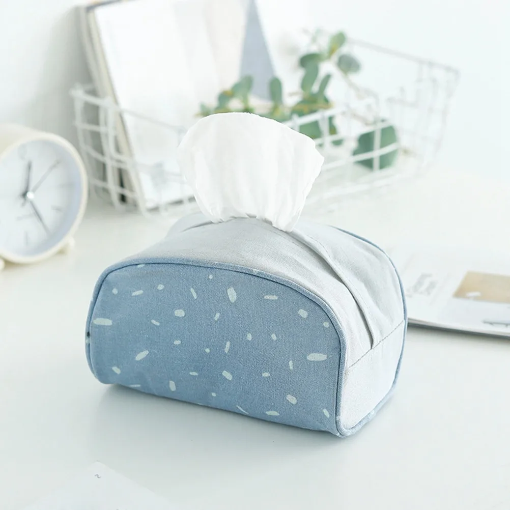 2 шт. простая креативная тканевая коробка насосная бумажная для салфеток спальни