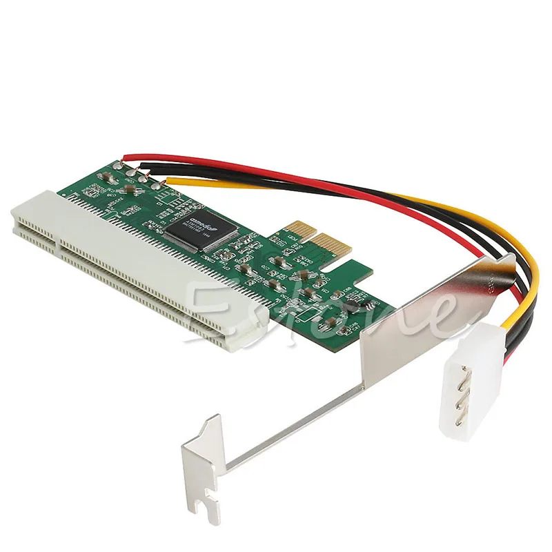 Высокое качество высокая эффективность 66/33 МГц 4 Pin PCI-E для шина PCI Riser Card адаптер конвертер