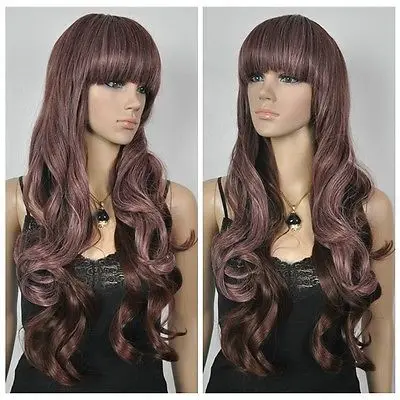 MIX Brown Wig New Girl |