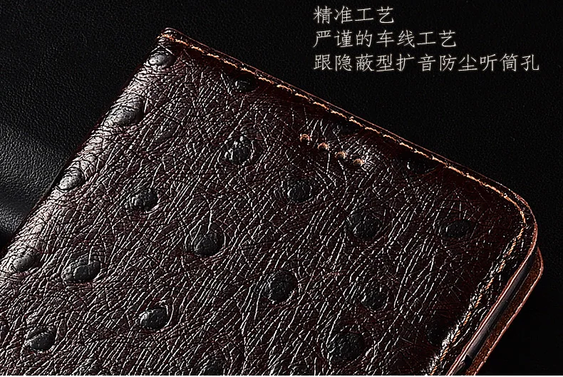 NC11 Ostrich pattern Натуральная кожа флип чехол для Asus Zenfone Max Pro M1 ZB602KL чехол для телефона