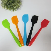 wedding candy color silicone cake spatula batter scraper for snowflake cake tools free shipping
