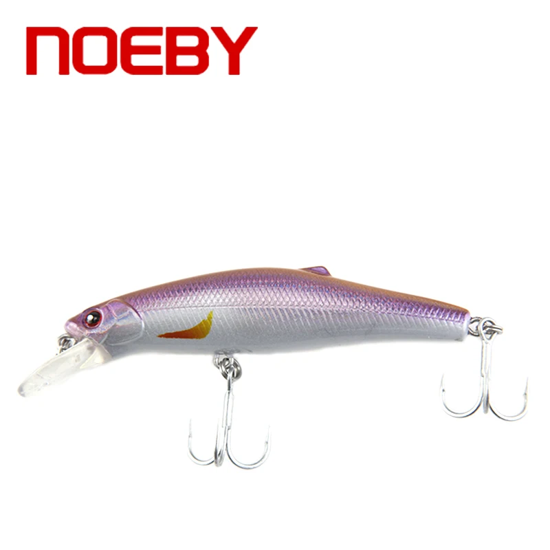 NOEBY NBL 9447 80 мм 25 г Гольян 0,3-2,5 м тонущие искусственные рыболовные приманки наживка рыболовные снасти крючок VMC жесткие приманки - Цвет: NS006