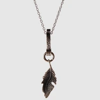 amorita boutique silver925 antique finish wings necklaces
