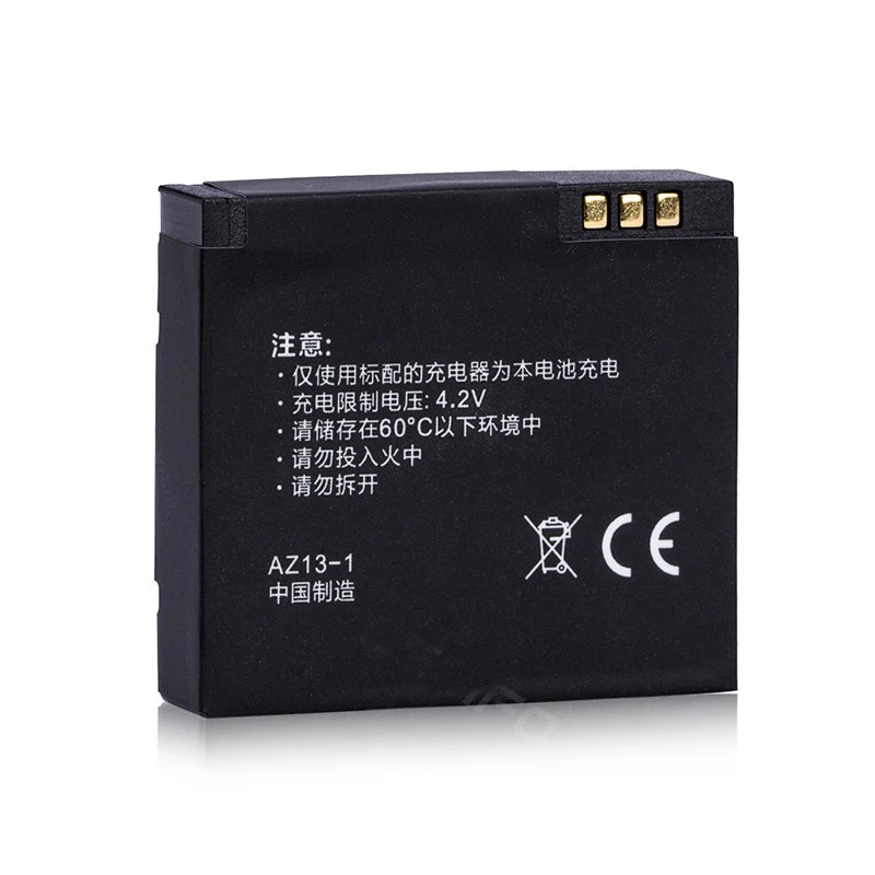 Высококачественная батарея Xiaomi yi 2 шт. 1010 мА/ч аккумулятор xiaoyi + двойное зарядное
