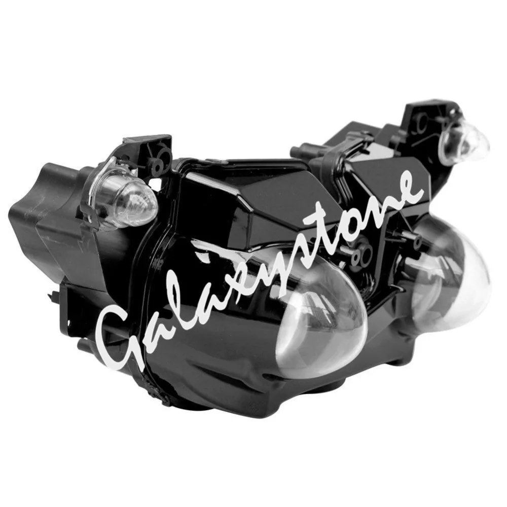Ясно фары фара в сборе для 09 10 11 Yamaha YZF R1 2009 2010 2011 мотоцикл передний свет Запасная
