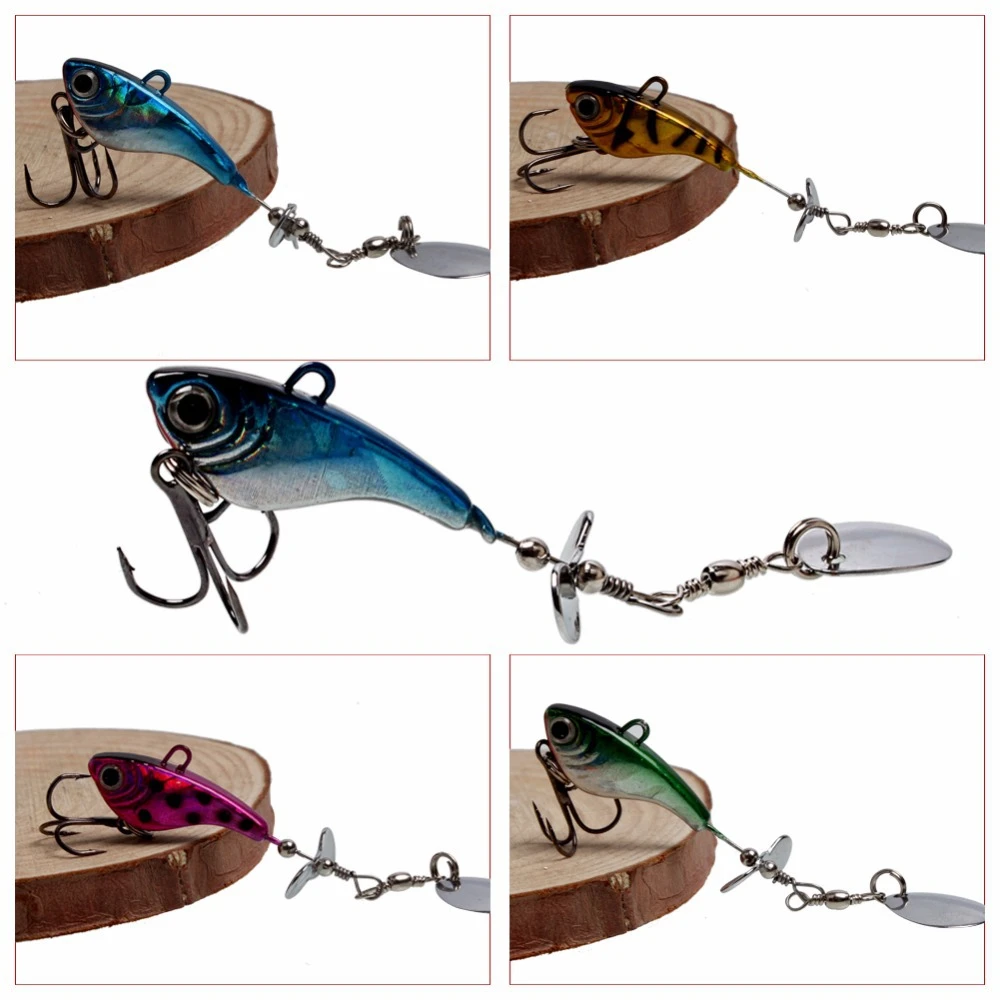 Peche 1 шт. Спиннер рыболовные приманки свинцовые воблеры и крутящиеся блесток