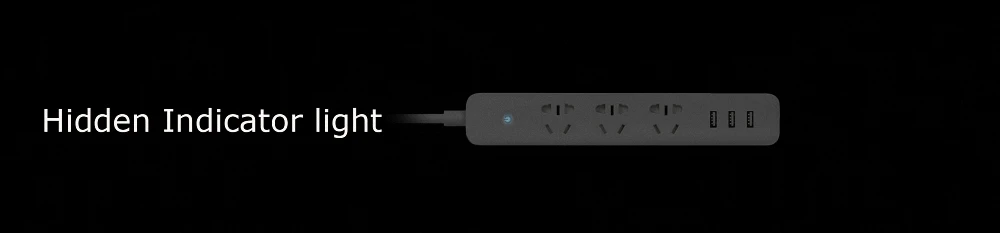 Новое поступление Xiao mi Qing mi умный дом электрическая розетка Wifi приложение беспроводной пульт дистанционного управления 3 порта 3 USB розетка