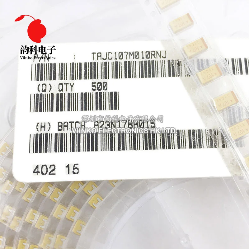 10pcs Type C 68UF 10UF 22UF 47UF 100UF 220UF 330UF Tantalum Capacitor 10V 4V 6.3V 16V 25V 35V 107 226 686 106 337 227 476 | Электронные