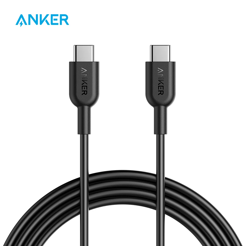 Кабель Anker PowerLine II USB C к 2 0 (6 футов) IF сертифицирован с электроснабжением для MacBook iPad