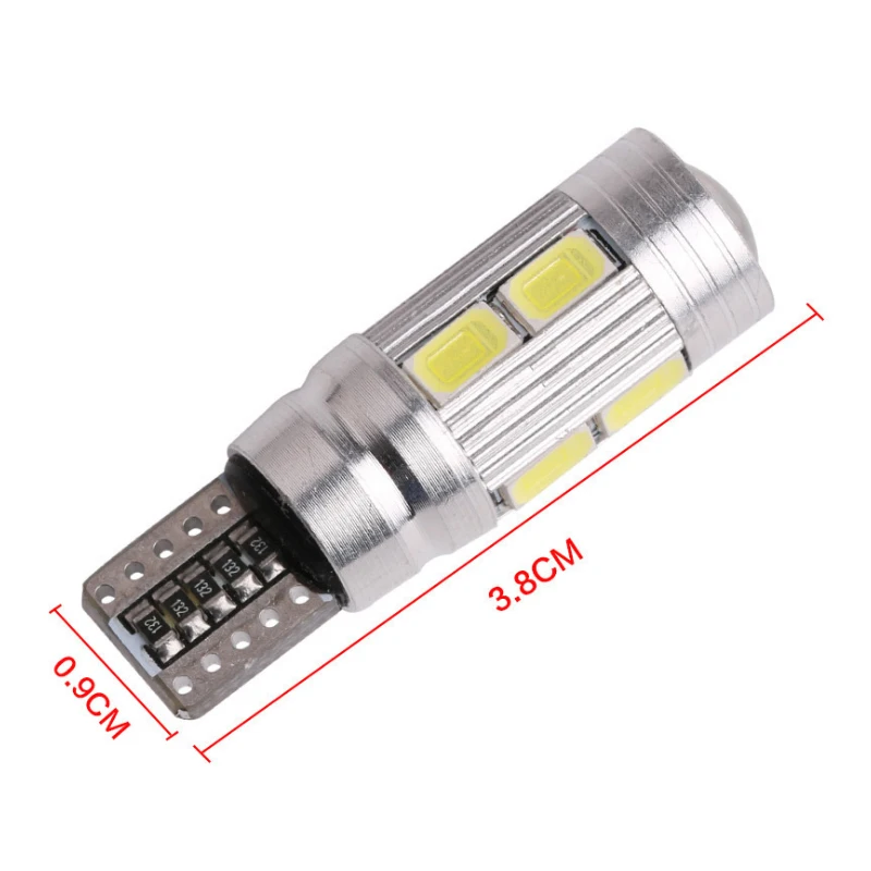 10 шт. 5630 декодирования T10 светодиодный свет 10smd широкий светло решение|Световая