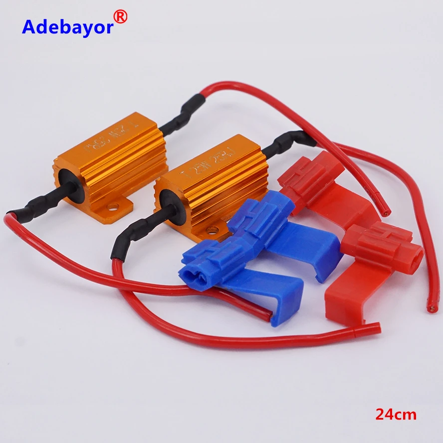 4 шт. Автомобильные светодиодные лампы для указателей поворота 25 Вт Ом|led bulb for car|t10