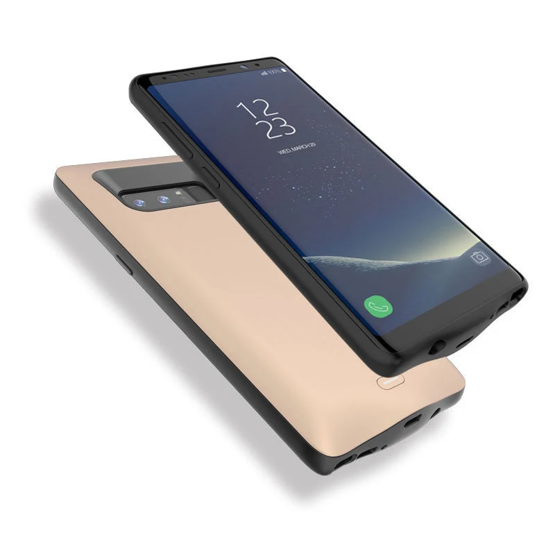 5500 мА/ч чехол для зарядного устройства телефона для samsung Galaxy Note 8, чехол для внешнего зарядного устройства, запасная крышка для samsung Note8