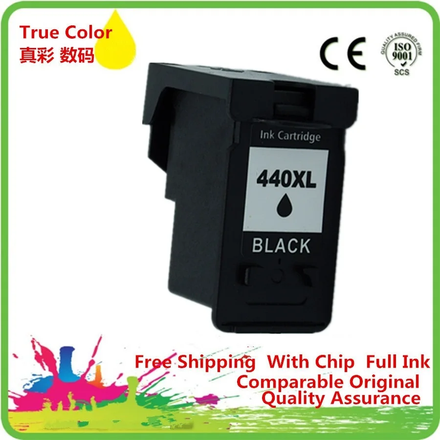 Картридж с чернилами Восстановленный для Canon PG 440 XL 440XL PG440 Pixma MX438 MX518 MX378 MX474 MX524 MX534