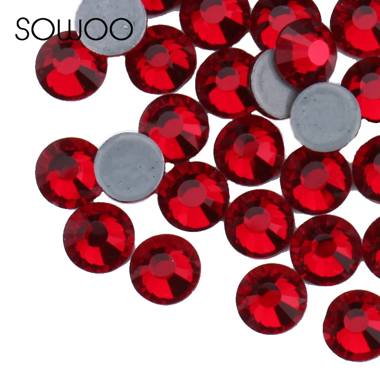 SS6 SS20 Siam Цвет аналогичный SWA Rhinestone1440pcs/lot Высокое качество стразы горячей фиксации