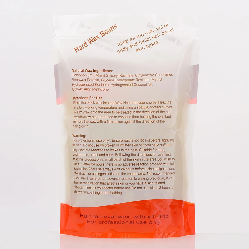300g Honey beans No Strip Depilatory Hot Film Hard Wax Pellet Waxing Bikini Face Hair Removal Bean For Women Men | Красота и здоровье