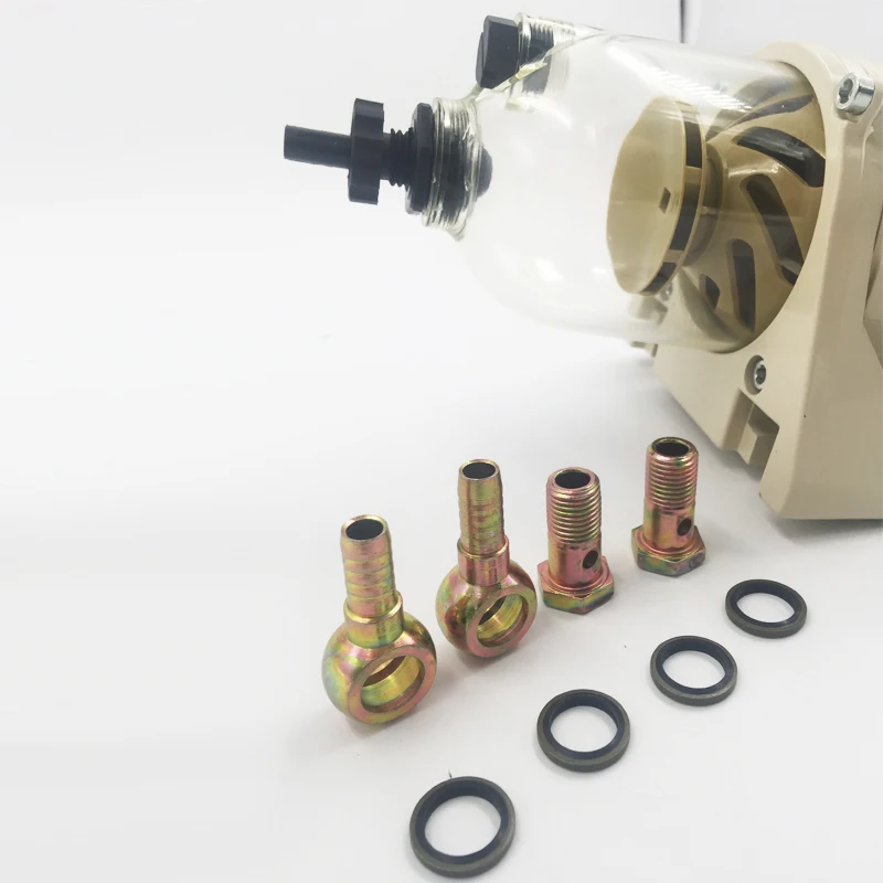 500FG топливный фильтр морской двигатель топливный фильтр водоотделитель турбинный дизельный фильтр с 2010PM фильтрующий элемент 30 микрон 10 микрон